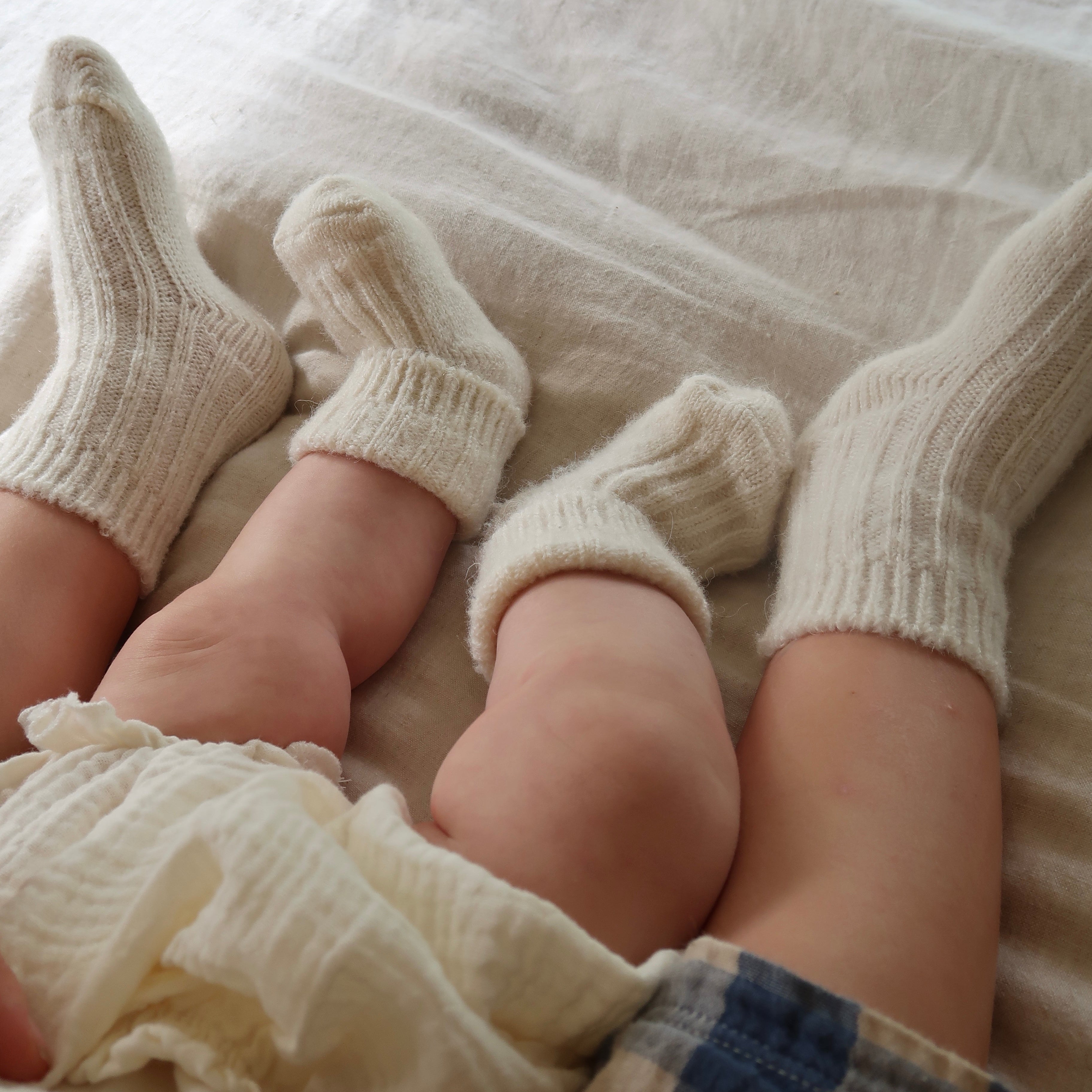 100% Organic Wool Socks ~ Baby/Children