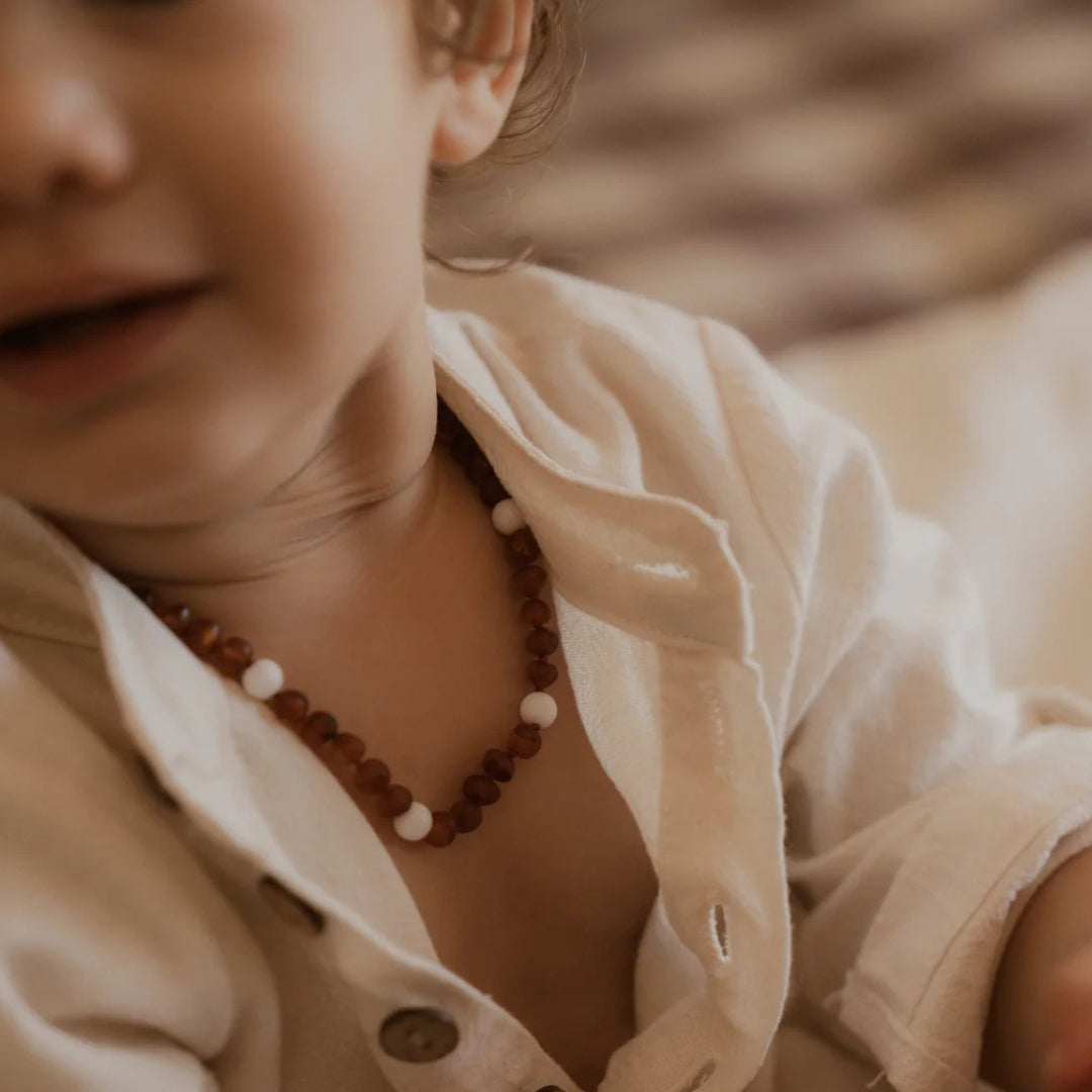 Teething Necklace/Bracelet/Anklet: Sun & Moon