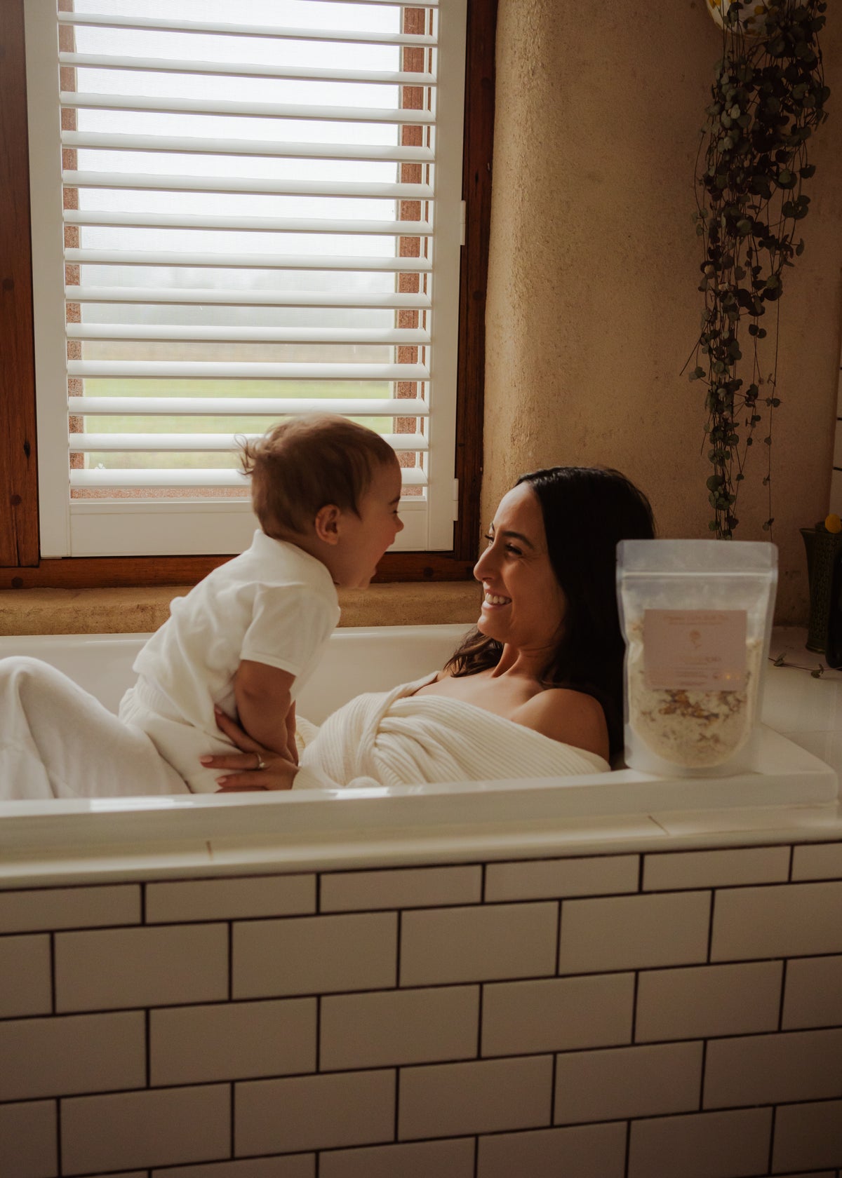 Skin Nourishing Organic Bath Tea ~ Calming the Skin + Nervous System