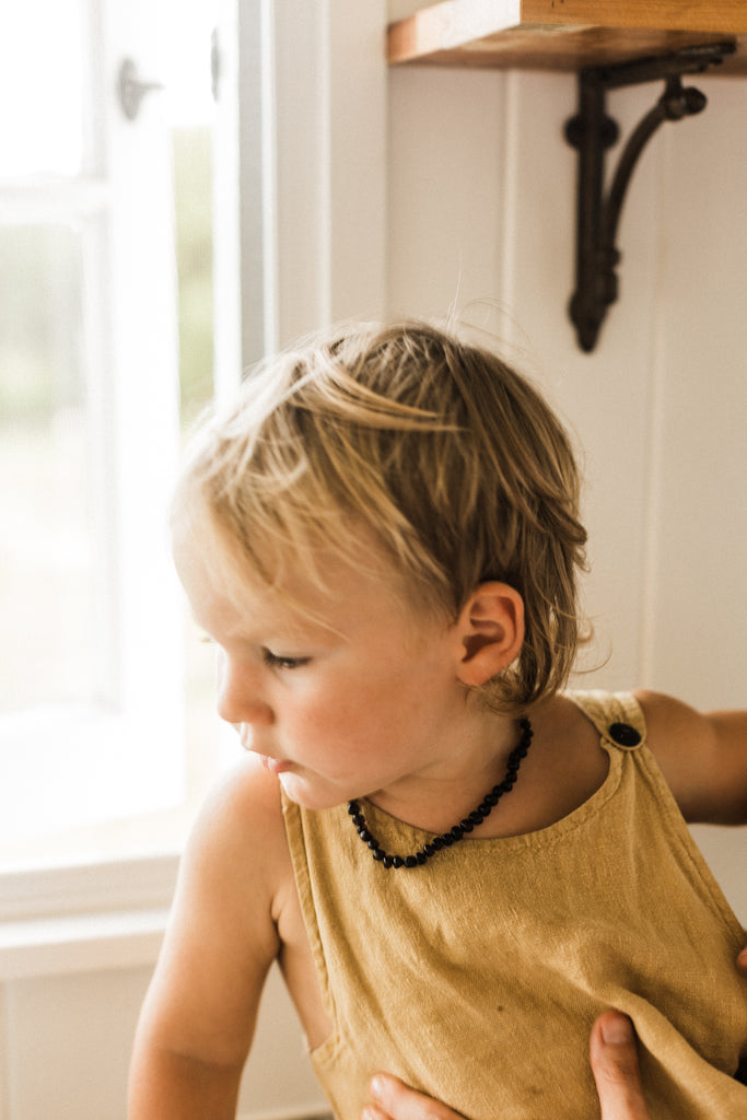 Teething Necklace/Bracelet/Anklet: Cherry Red ~PRE ORDER 14-20 SEPTEMBER