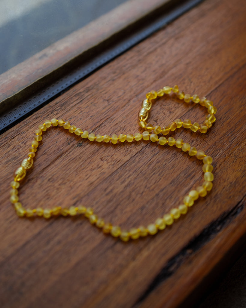 Teething Necklace/Bracelet/Anklet: Cherry Red ~PRE ORDER 14-20 SEPTEMBER