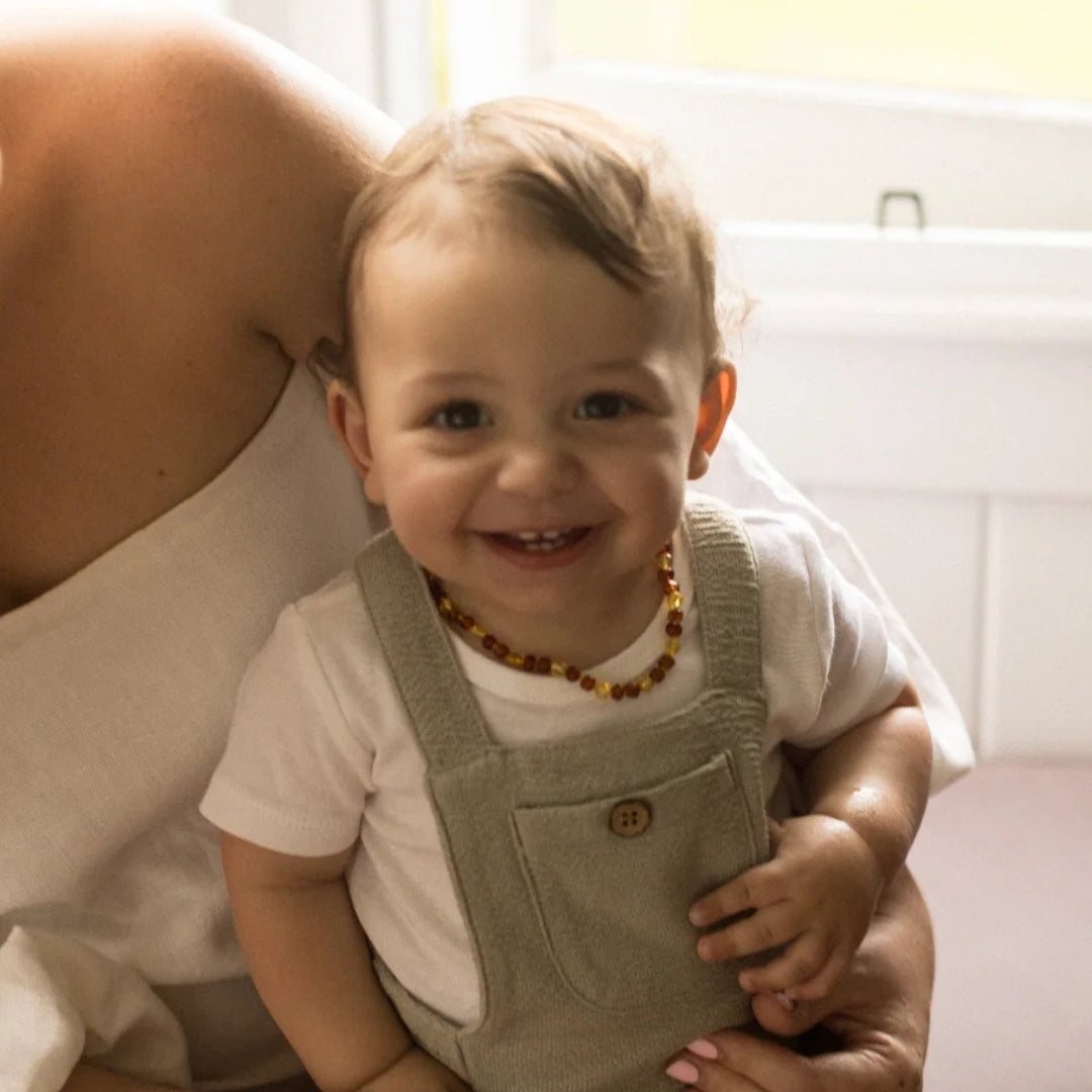 Teething Necklace/Bracelet/Anklet: Honeycomb