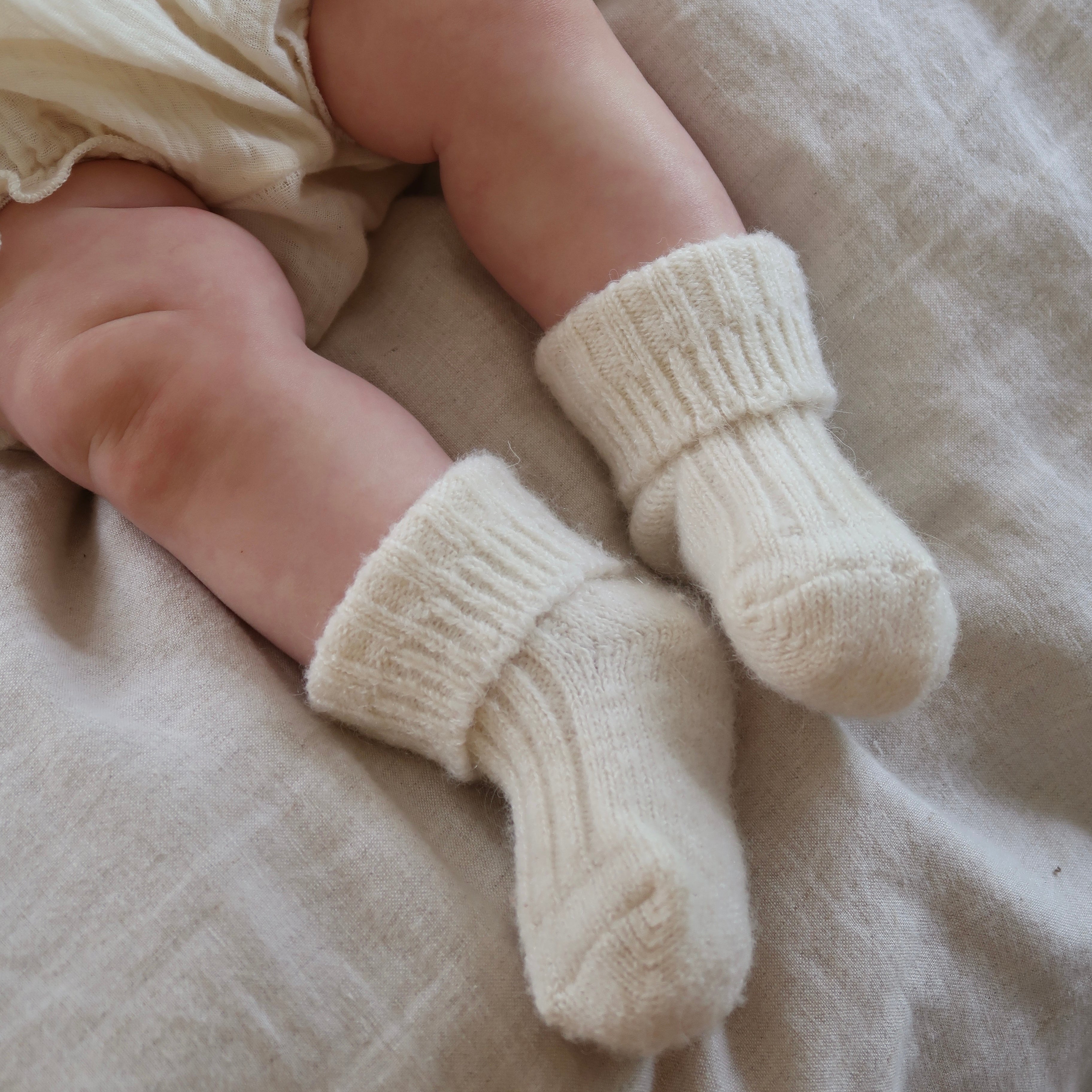 100% Organic Wool Socks ~ Baby/Children