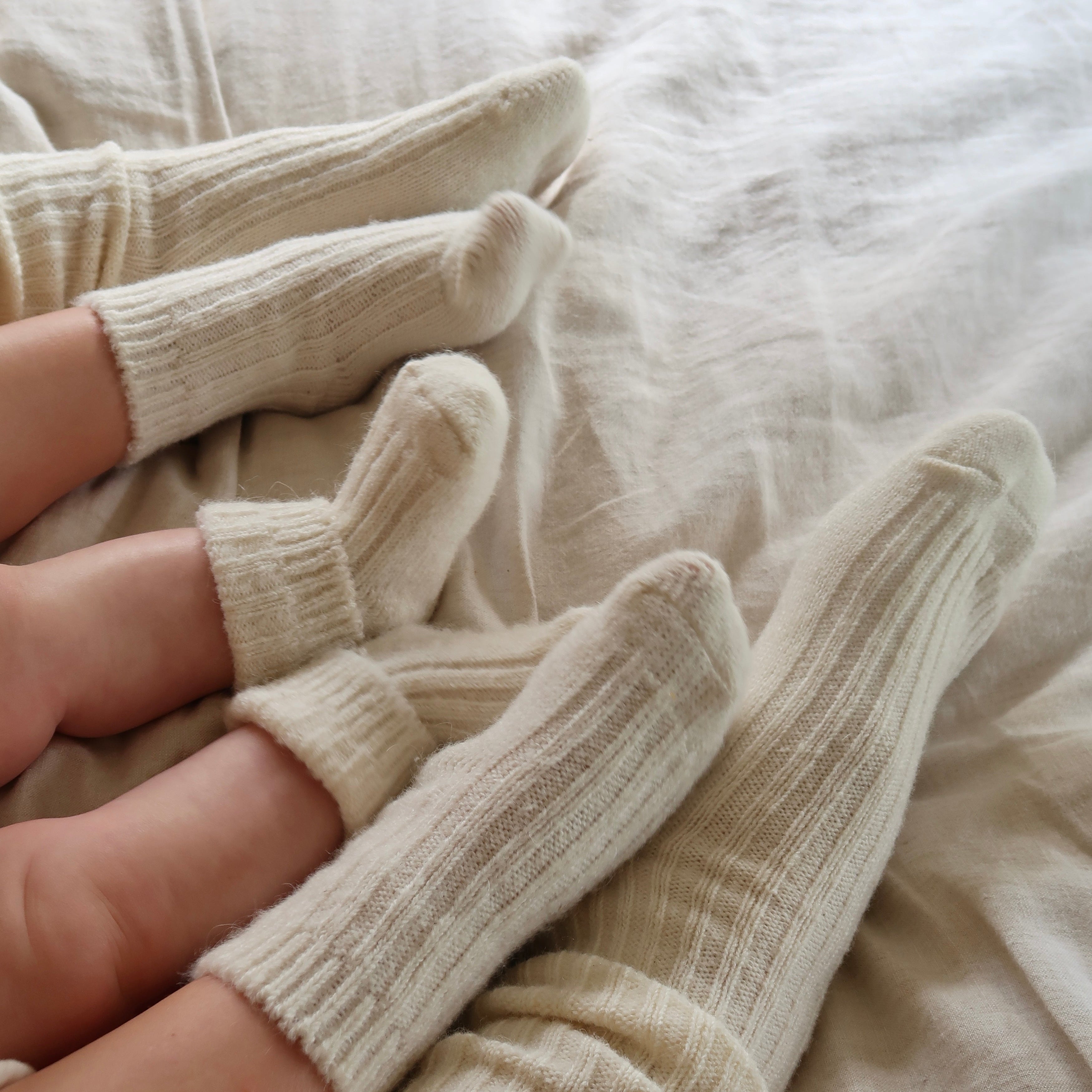 100% Organic Wool Socks ~ Baby/Children