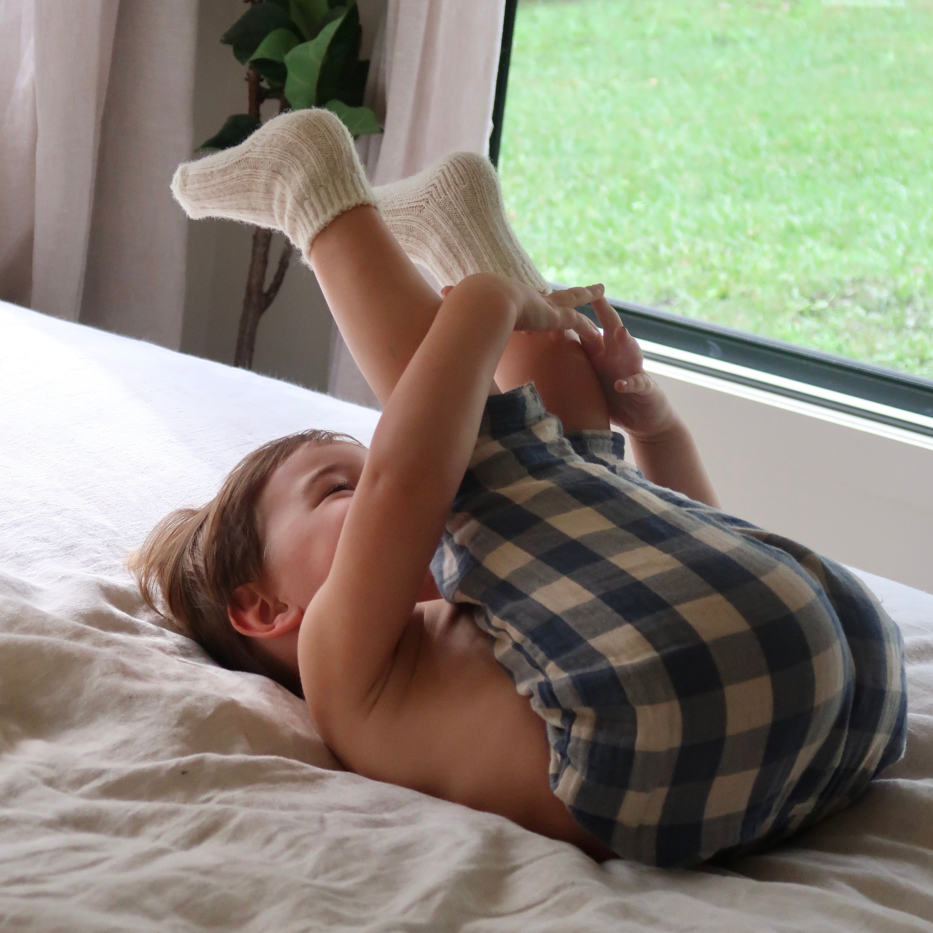 100% Organic Wool Socks ~ Baby/Children