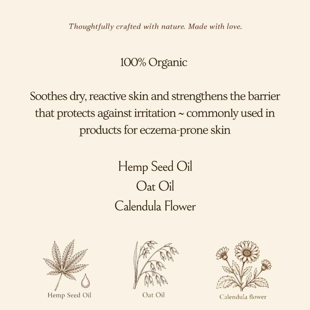Nourish Skin Oil ~ 100% Organic