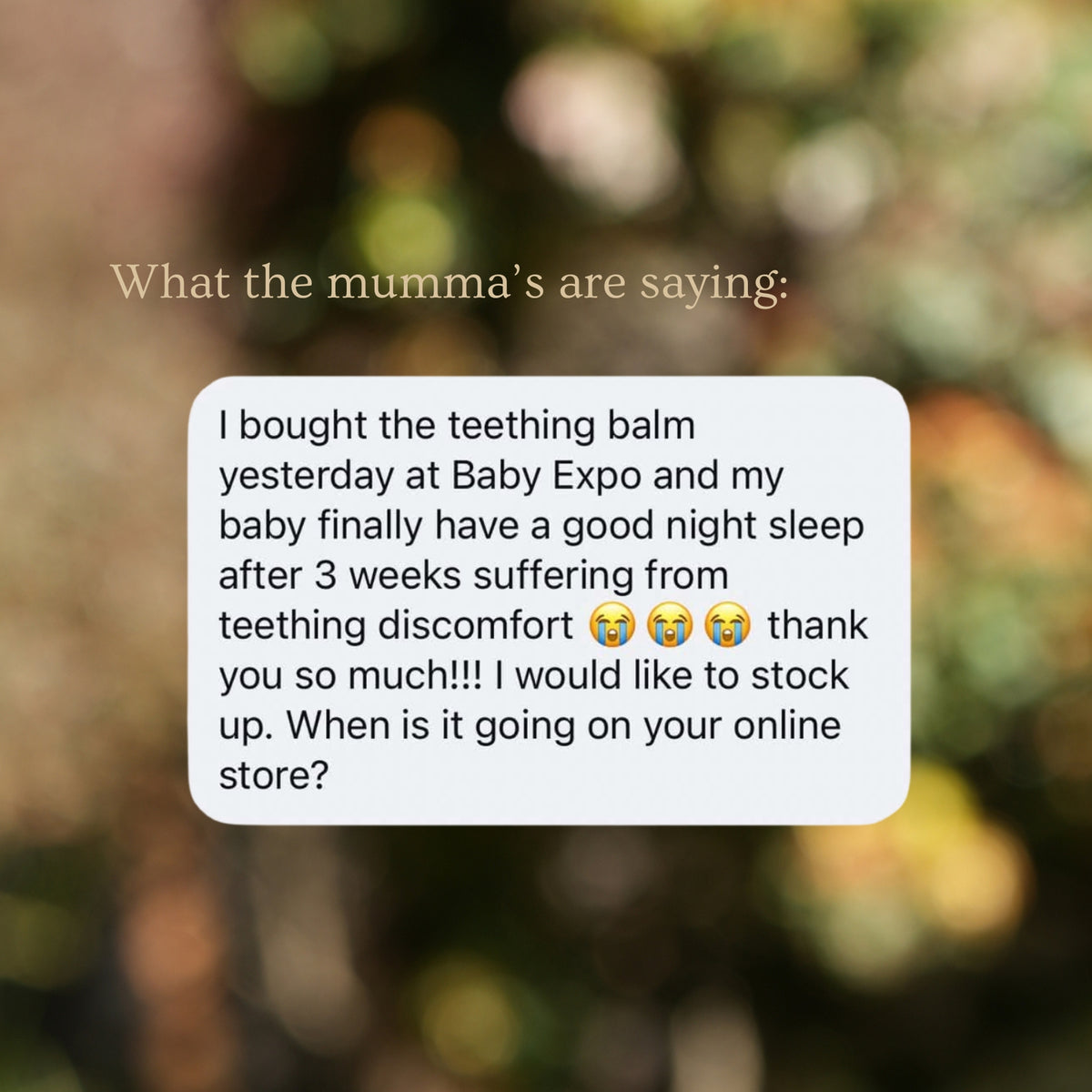 Teething Balm